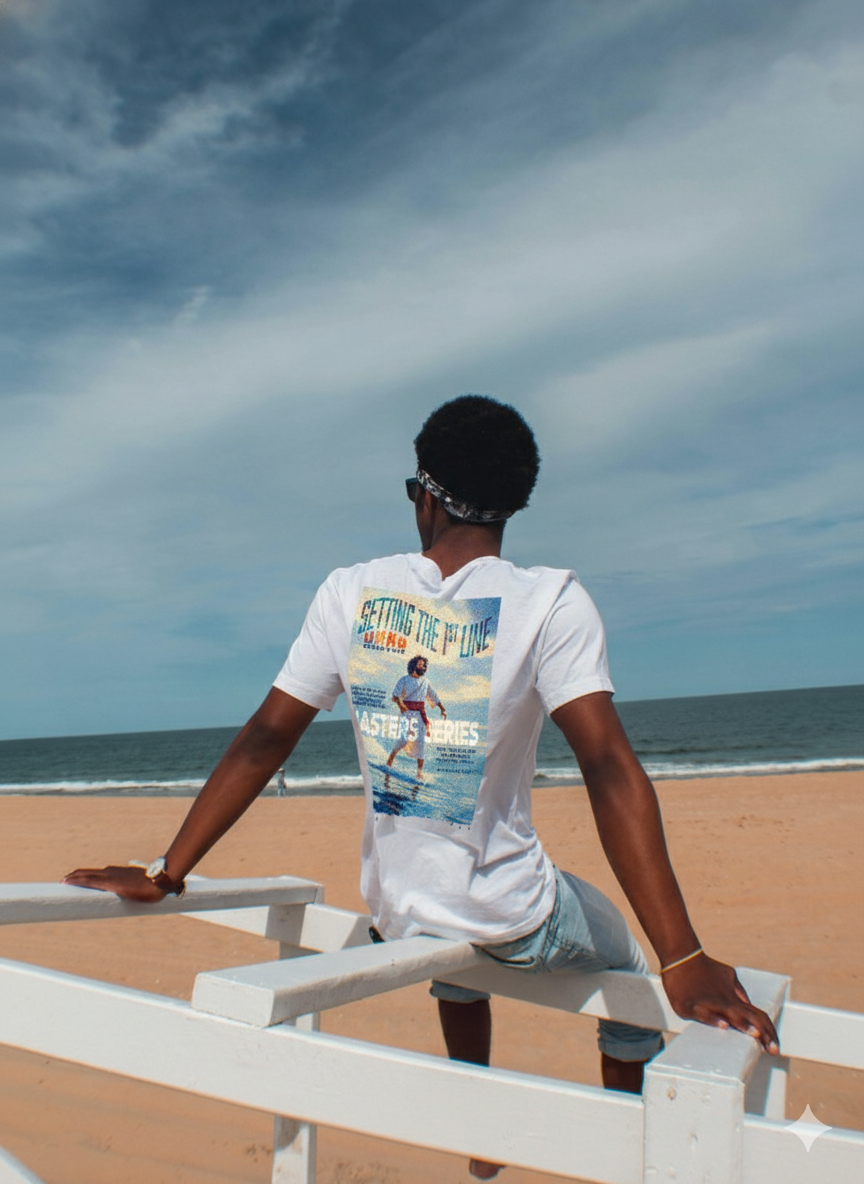 The Water Walker Way Tee "Setting the 1st line"